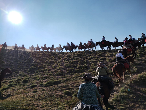 Cabalgata Cruce de los Andes